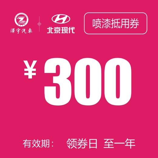 温岭泽行  喷漆抵用券 商品图0