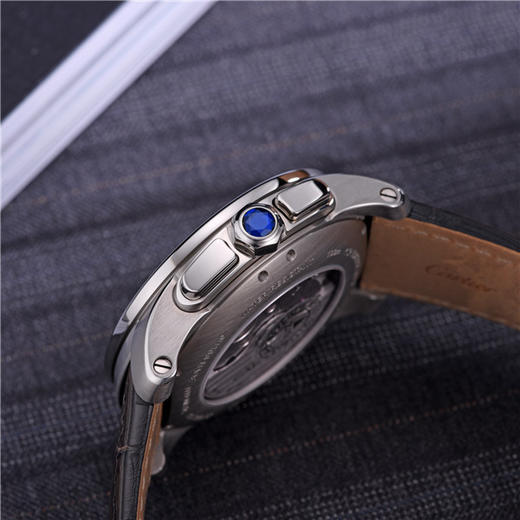 卡地亚 cartier CALIBRE DE CARTIER卡立博系列机械男表 W7100046 商品图2