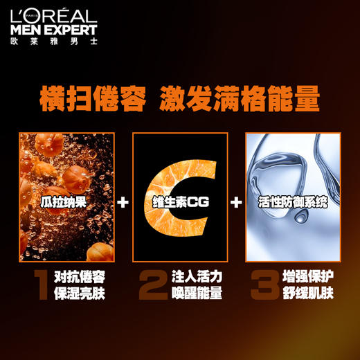 L'OREAL 欧莱雅男士劲能醒肤露8重功效(110)新 商品图2