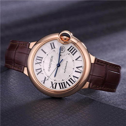 卡地亚 cartier 蓝气球ballon blue系列自动机械男表 wgbb0017