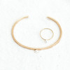 YIN「莹」暖金珍珠系列18K金AKOYA珍珠手镯 商品缩略图2