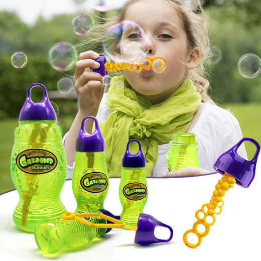 儿童吹泡泡玩具gazooper泡泡水小台风手持泡泡机电动玩具泡泡枪