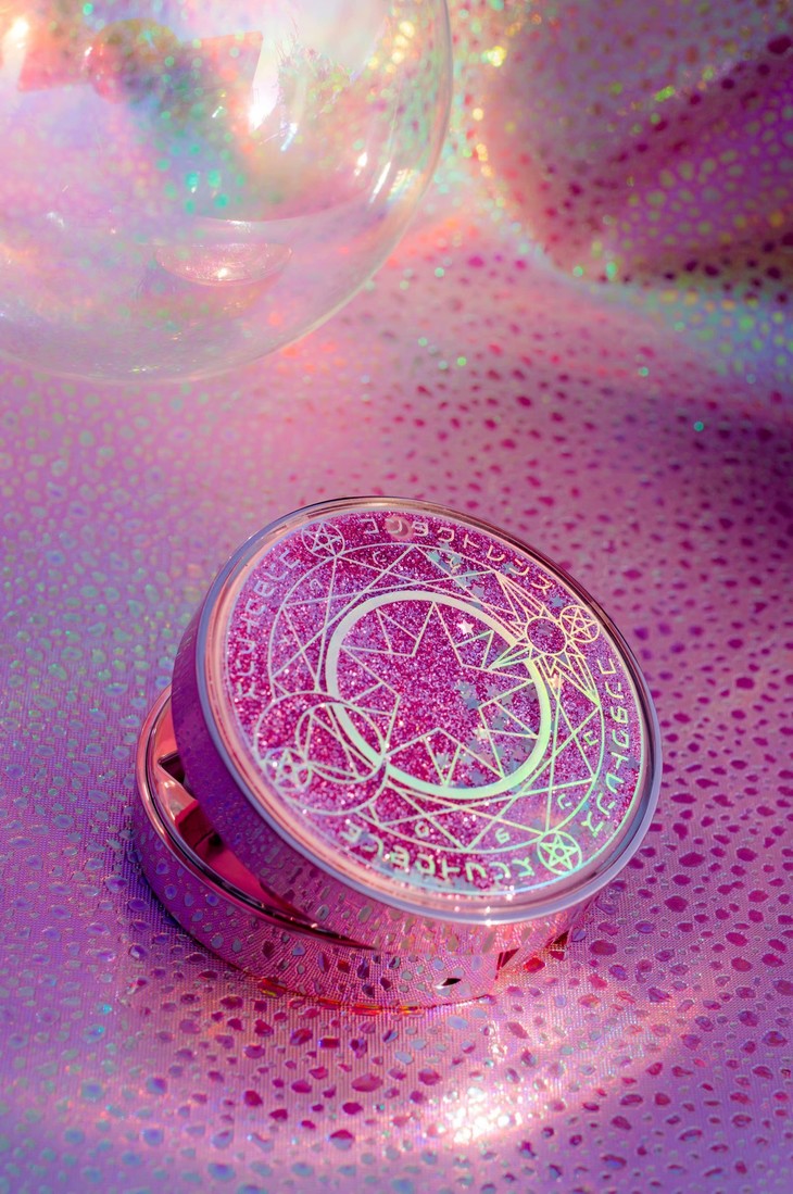 美少女魔法阵!小粉!美瞳盒子