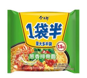 144g*24袋今麦郎一袋半葱香排骨面