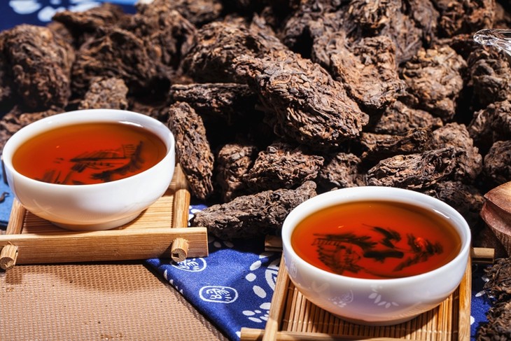 2008年普洱茶熟茶老茶头古树茶发酵200克云南茶叶散茶