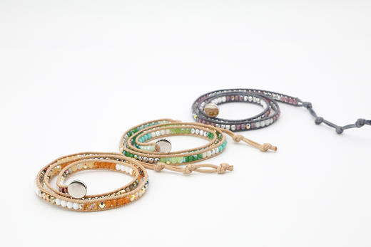 她乡悦品-珠石手链 (3圈) Stone/Beads Bracelet (Triple) 商品图3