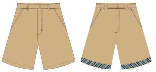 诸中分校-男五分裤/女七分裤 商品图0