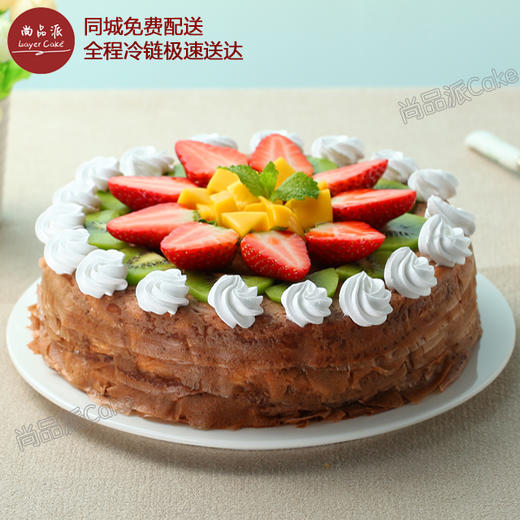 巧克力千层蛋糕，独特味道香醇浓郁，味道让人迷醉【惠州】 商品图0