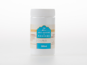 马蒂斯300ML丙粉颜料 钛白