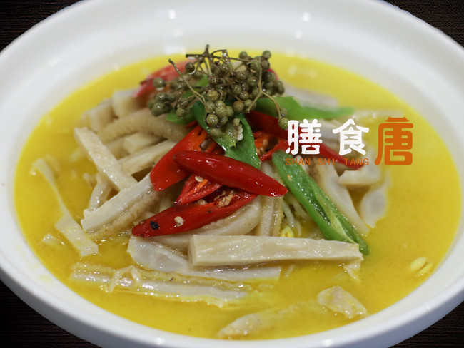 鲜椒煮牛肚例