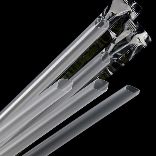 喇叭花20cm一次性独立包装珍珠奶茶冰沙吸管饮料吸管粗吸管咖啡 商品图2