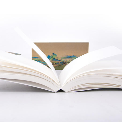 故宫便签本 千里江山图 精美小巧便签本笔记本记事本生日礼物礼品 故宫博物院出版旗舰店 丹青千里 纸上故宫 商品图1