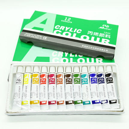 马蒂斯丙烯颜料12/18/24色 12ml套装 商品图0
