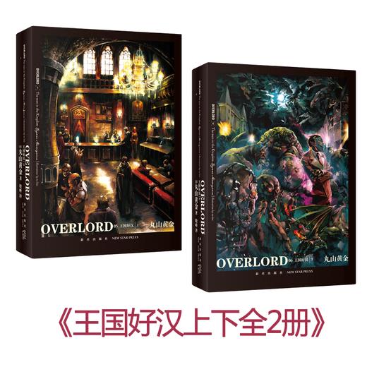 正版现货包邮 OVERLORD3 王国好汉全二册 Bb站同名番剧不死者之王骨傲天再现传说 奇幻冒险网游小说简体中文 新星出版社丸山黄金著 商品图0