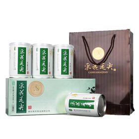 【2025新茶】五峰绿茶采花毛尖 明前贡毫嫩芽毛尖 品韵竹款礼盒装384g