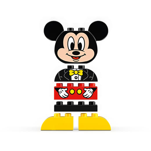 lego乐高积木玩具大颗粒得宝duplo系列我的拼搭米奇108982019年3月