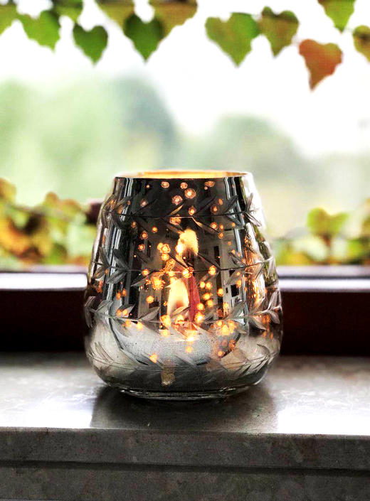 她乡悦品-金银星光玻璃蜡烛杯 (2款) Gold and Silver Starlight Glass Candle Holder 商品图10