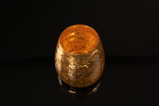 她乡悦品-金银星光玻璃蜡烛杯 (2款) Gold and Silver Starlight Glass Candle Holder 商品图4