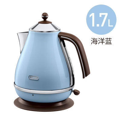 「优雅复古电热水壶」Delonghi 德龙KBOV2001复古304不锈钢1.7L大容量电热水壶烧水壶 商品图6