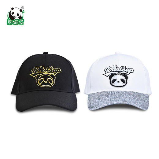 熊猫屋PANDAHOUSE 棒球帽-what's up 亲子款 商品图0