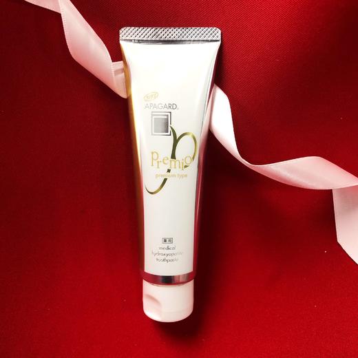 全效修复牙釉质 日本 APAGARD premio微粒子美白牙膏100g 跨境商品 商品图1