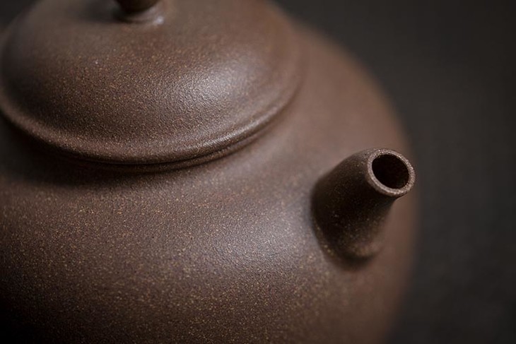 茶香记 老段泥紫砂壶-秋韵 经典型制 古穆敦雅 王寅芳老师 功夫茶具