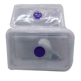 【百汇到家】zc江盛1050ml分格带勺保鲜盒592