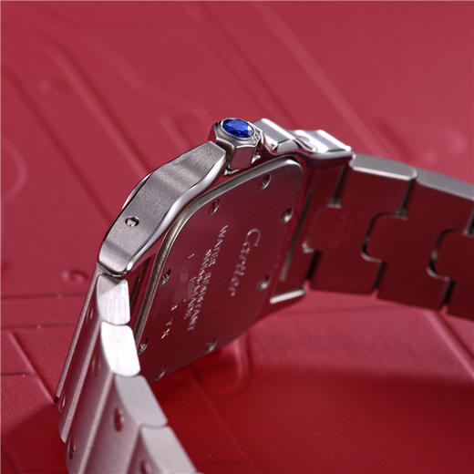 卡地亚Cartier 山度士系列女士石英表 W20056D6 商品图3
