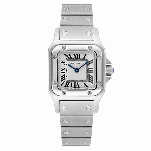 卡地亚Cartier 山度士系列女士石英表 W20056D6 商品图0