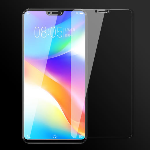 华为全系列精孔非全屏 畅享10E8X 荣耀9I NOVA3 MATE7 P20PRO钢化膜批发 商品图4