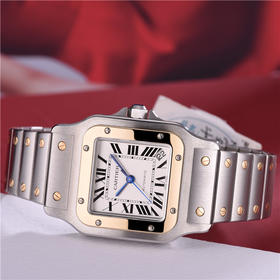 卡地亚 Cartier 山度士系列机械男表 W20099C4