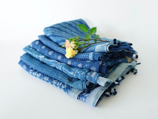 她乡悦品-丝棉印花围巾（6款）Silk Cotton Print Scarf 商品图0