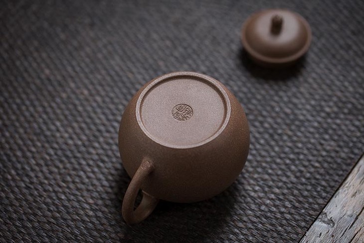 茶香记 老段泥紫砂壶-秋韵 经典型制 古穆敦雅 王寅芳老师 功夫茶具