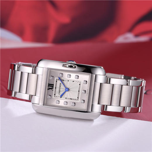 卡地亚 Cartier 坦克Tank Anglaise系列女表 W4TA0004 商品图0