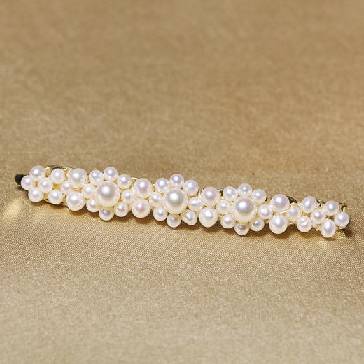 甄珠贝 珍珠发夹 商品图1