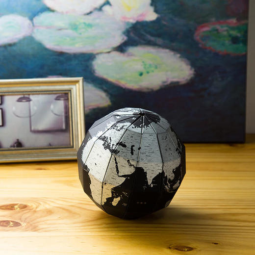 DIY个性纸质拼地球仪创意礼品儿童手工益智玩具办公摆件学生小孩创意礼品 商品图5