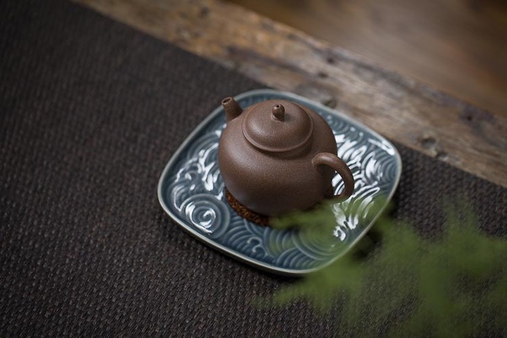 茶香记 老段泥紫砂壶-秋韵 经典型制 古穆敦雅 王寅芳老师 功夫茶具