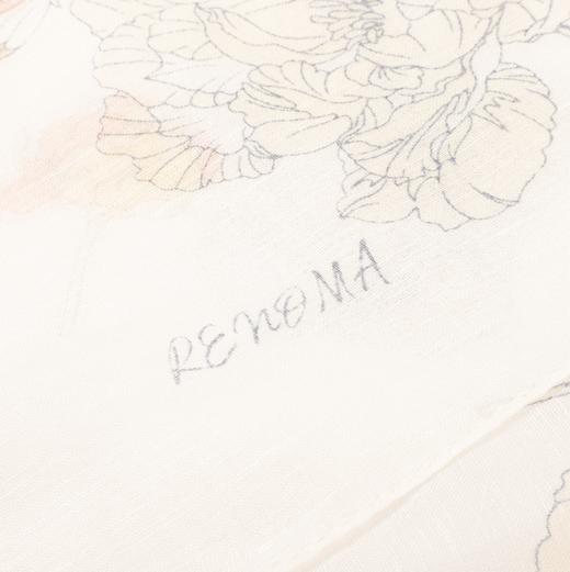 法国品牌renoma 出口韩国 春季时尚花卉素雅长围巾 商品图10