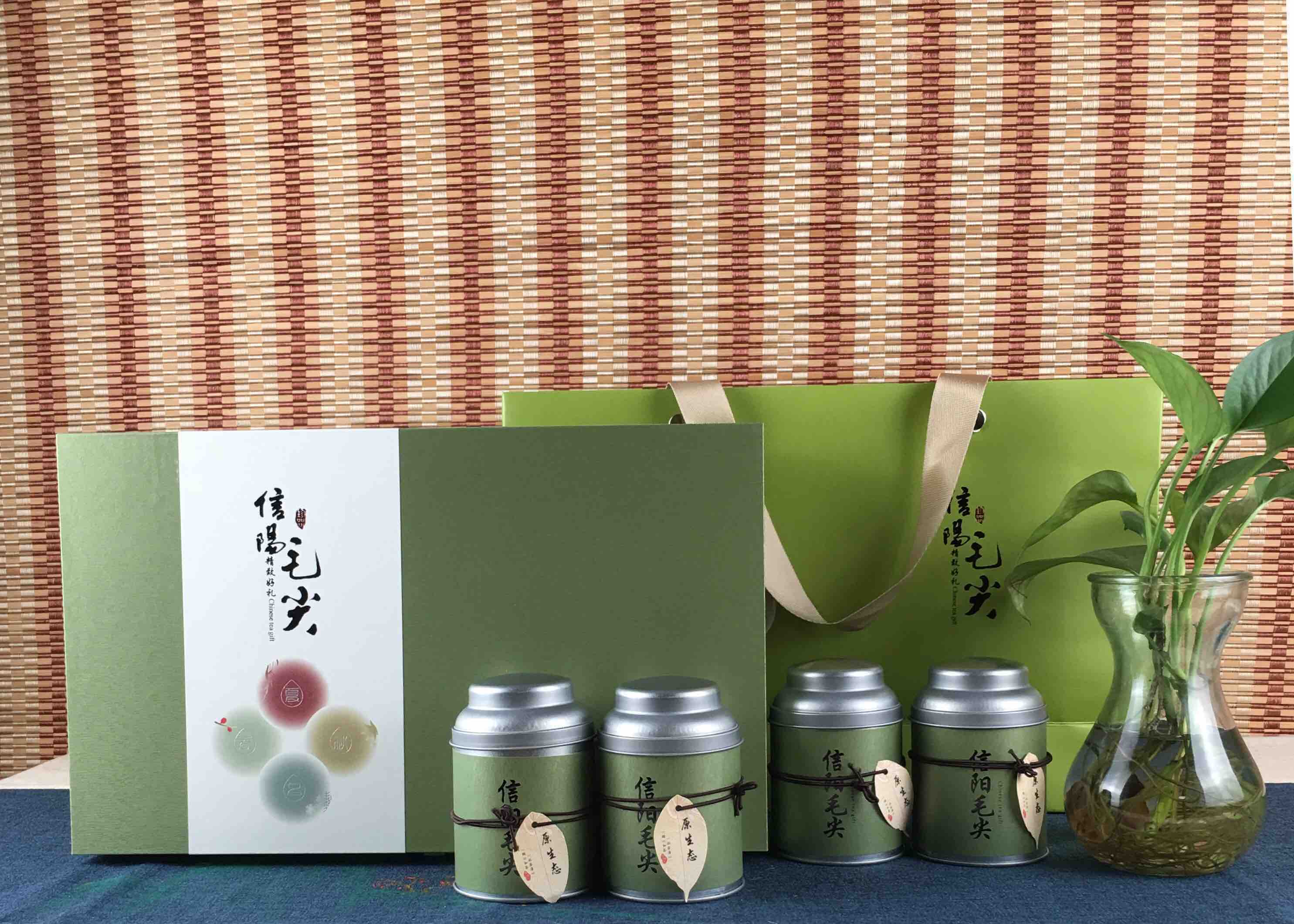 四季茶半斤信阳毛尖一套35元一件16套一件560元