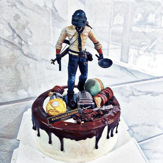 大吉大利，今晚吃鸡！（两种款式，口味任选2种水果，默认火芒）这款蛋糕请务必提前三天预定 商品图4