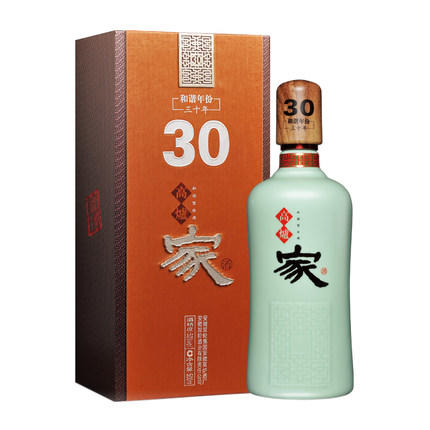 【买一送一】高炉家和谐年份酒三十年礼盒装  43度   500ml/瓶 商品图1