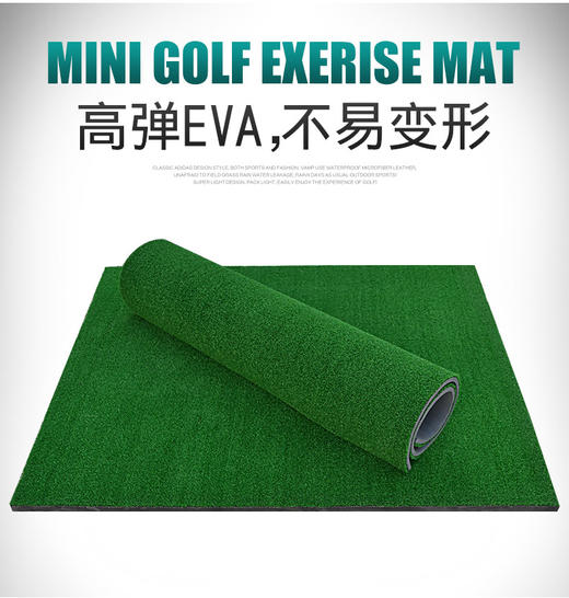 PGM 高尔夫打击垫 室内个人练习垫 迷你挥杆球垫 送球 多种尺寸 商品图3