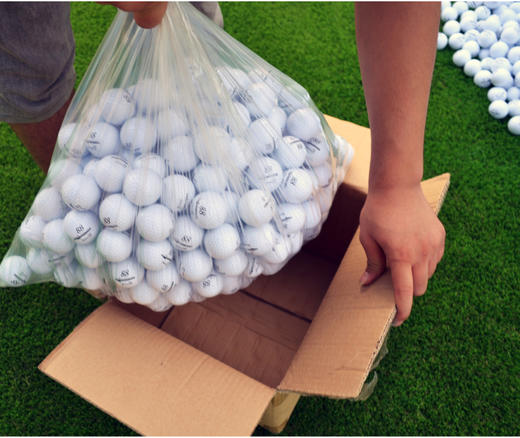 质保一年！工厂直营 高尔夫练习球 练习场专用级二层球 大量现货 商品图1