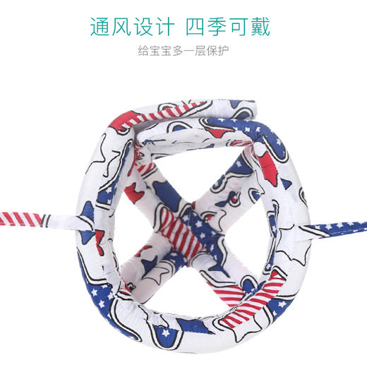 【360°全方位保护宝宝头部】宝宝防摔神器 婴儿学步防摔 防撞护头帽 商品图3