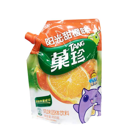 卡夫菓珍阳光甜橙味固体饮料400g 商品图0
