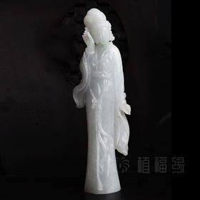 【一曲定情】白翡西厢记（带底座）-BJ509037