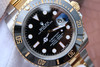 N劳力士间金黑水鬼v7 ，潜航者SUB型116613-LB-97203黑盘，克隆原版3135自动机械机芯,40毫直径，镀18k黄金/精钢，整个手表基于正品original原版开模的super copy 商品缩略图2