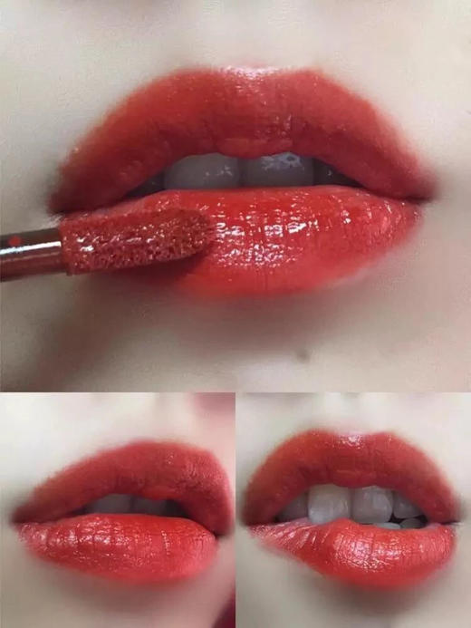 【送礼推荐】Armani阿玛尼丝绒哑光唇釉红管405南瓜色 番茄色 商品图6