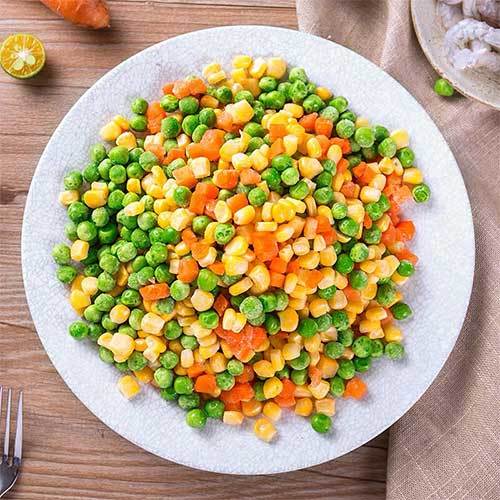 【冻品】金玉满堂(玉米粒 青豆 萝卜丁)450g/包 - 启东优菜网201226
