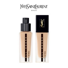 YSL圣罗兰恒颜无瑕粉底液25ml   hours轻透遮瑕持久哑光 新品